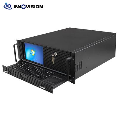 China With Fan High Performance 4U Industrial Computer LCD 4U All-in-one Workstation Server Case for sale