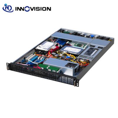 China With New Designed Fan Rack Mount ATX Server Case RC1770 Dual 1U Mainboard for sale