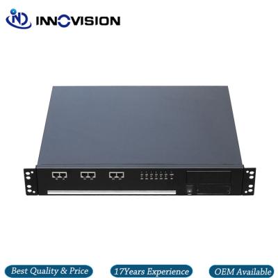 China Core i3 i5 i7 Pfsense Hardware Firewall 1.5U Support Network Server with 6*Intel 1000M LAN RC1538 for sale