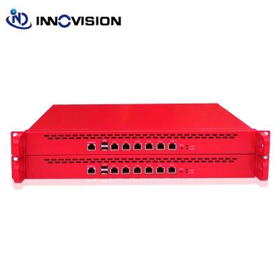 China High Quality Galvanized Intel 1037U 6GBE Lan Firewall Network Server 1U Wlan Steel Sheet Rackmount Router for sale