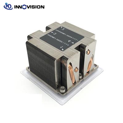 China Excellent Passive Processor Server 2U CPU Cooler For Square LGA3647 2U Heatsink for sale