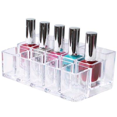 China Europe Customized Clear Acrylic Lipstick Cosmetic Storage Make Up Organizer Lipstick Organizer for sale