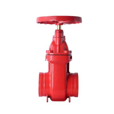 China Hot Selling Flange Type Flanged Gate Valve Good Quality Flanged Ductile Iron Ductile Iron Gate Valve for sale