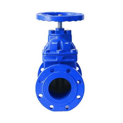 China Ductile Iron Best Sell Pneumatic Slide Gate Valves Flanged Resilient Seat Gate Valve for sale