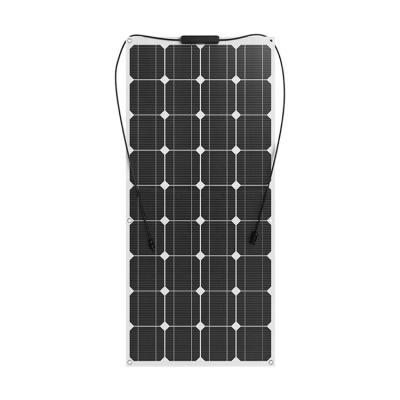 China New Style Mono Grid High Efficiency Solar Panel Sunpower ETFE Cells Outdoor Semi Flexible Solar Panel 135W for Home, Apartment and Boats Use for sale