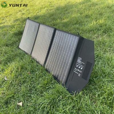 China High Efficiency Mono Solar Panel Folded 60 100 120 150 200 300 Watt Panel 12v 18v Foldable Charger Solar Panel Mono High Efficiency For Power Station for sale