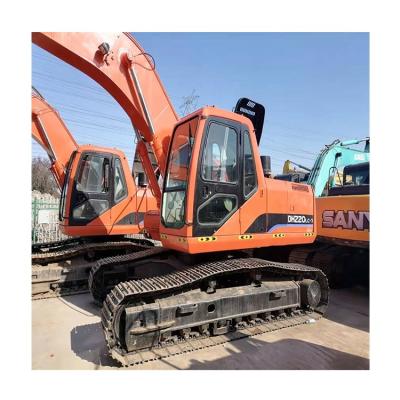 China High Level Used Wheel Doosan DX220 DH220 Excavator Hyundai Used Excavator Crawler Excavators Medium for sale