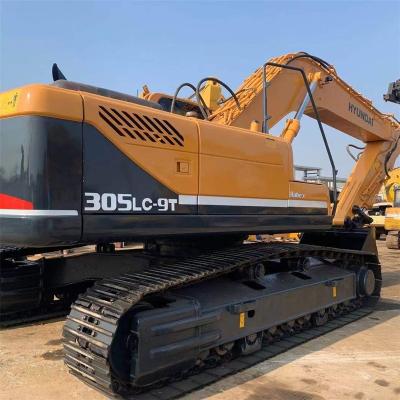 China 2019 Model Hyundai Used Excavator 305 Crawler Tractor 30ton Digger Excavator For Sale 0.8m3 for sale