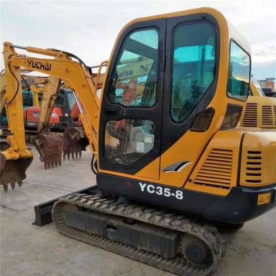 China Used Mini Excavator For Sale Hydraulic Excavator Crawler Digger Yuchai Yc 35-8 Medium-Sized Excavator for sale