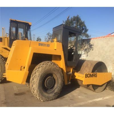 China Road Bridge Engineering Concrete Pavement Cheap Price Used Bomag 213D Road Roller Compactor Road Machine In AFRICA VIETNAM MALAYSIA FOR SALE for sale