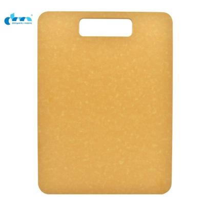 China Sustainable Wood Fiber Heat Resistant Chopping Board Wooden Cutting Board For Kitchen for sale