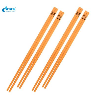 China Sustainable Wood Fiber Anti-Slip Chopsticks For Restaurant for sale