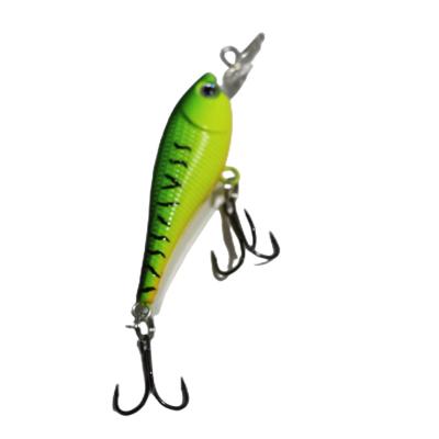 China 7.5cm6.7g Groundbaits Lure Hooks Artificial Hard Minnow Baiting Supplies Ice Spinner Fishing Lures Cast Away Fake Floating Bay Minnow JE-1 for sale