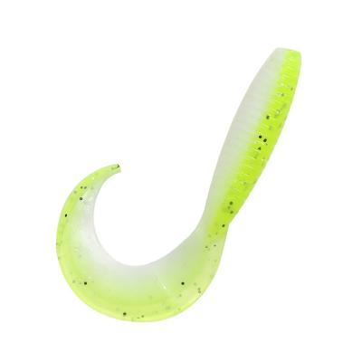 China Outdoor Activities Fishing Soft Bait 106g 65mm Artificial Bass For Luring Saltwater Bait Swim Bait Plastic Worm Lure for sale