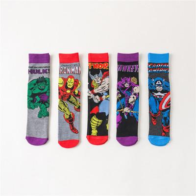 China Shunxin Sporty SOX For Cotton Wonder Calcetines Unisex Cute Cartoon Crew Happy Socks Bulk Wholesale To Make Your Own Logo Designer Socks for sale