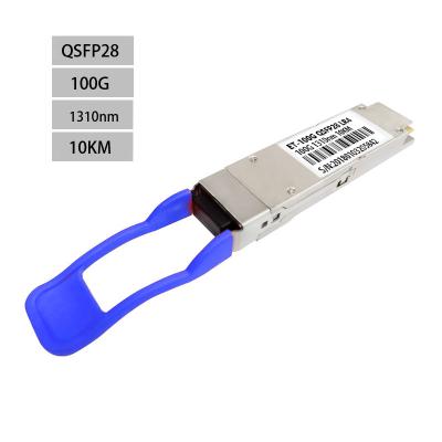 China FTTX 100G Single Mode 10KM SFP Module QSFP28 for sale