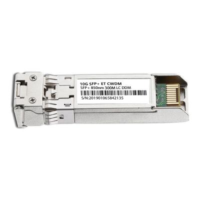 China FTTX 10G SFP+ 300M mm 850nm Optical Transceiver SFP Module for sale