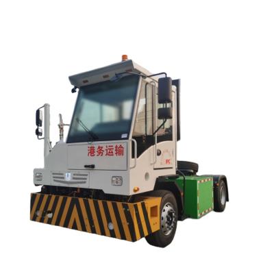 China Geely Wharf Offset 4x2 reiner elektrischer Traktor 282 kWh Strom zu verkaufen