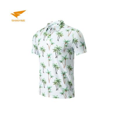 China golf casual Simple Logo Funky Sublimation Custom Golf Polo Shirts Anti-wrinkle Fit Wholesale High Quality Dry Plain for sale