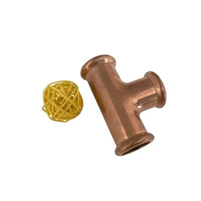 China WRAS drinking water press fitting en1057 copper compression fitting for sale