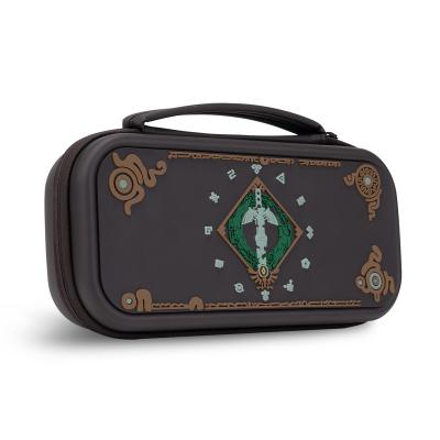 China Popular Zelda Lost Ruins Luminous Carrying Case Accessories Handle Design Hard Shell Protective Portable Storage Bag For Switch OLED for sale