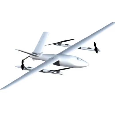 China Makeflyeasy Fighter UAV Drone 2430mm Fix Wing UAV Aircraft Mapping VTOL RC Airplane for sale