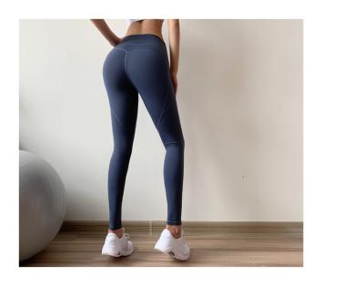 China Wholesale Antibacterial Any Color Quality Belly Yoga Pants OEM Custom Fitness Women Yoga Leggings for sale