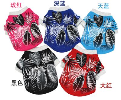 China Sustainable Spring Summer Popular Name Brand Designer Dog Fashions Pet Clothes for sale