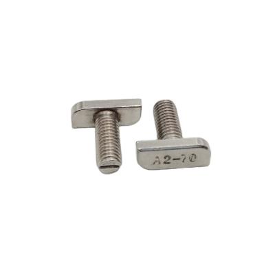 China End-grade Stainless Steel Industrial Automation Fastener 304Stainless Steel Passivation T-bolt M8*20 With Step for sale