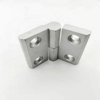 China Installation Mirror Satin Polish Stainless Steel Hinge 304 316 Industrial Casting Knee Brace for sale