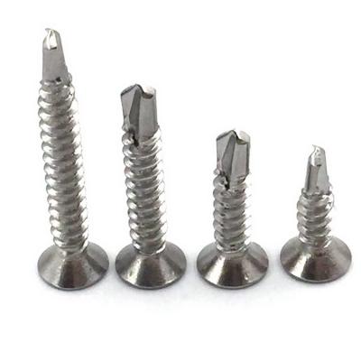 China Stainless steel general flat head industry self-tapping/self-tapping drilling screws/screws machine manufacturing self-drilling screws for sale