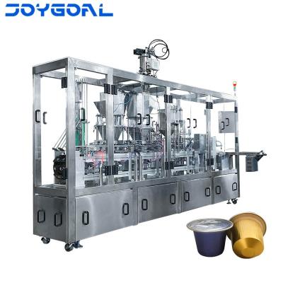 China Automatic Food Nespresso Filling Sealing Machine Shanghai Manufacture for sale