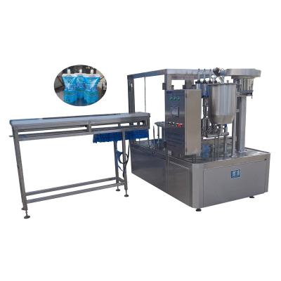 China Automatic Pure Food Water Spouted Pouch Filling And Cap-screwing Machine for sale