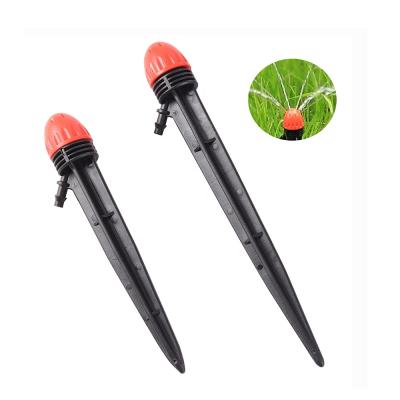 China Garden Greenhouse Lawn Irrigation Agricultural Irrigation Adjustable Flow Device Equip 8 Sprinkler Holes Drip Emitter For Garden Micro Water System for sale