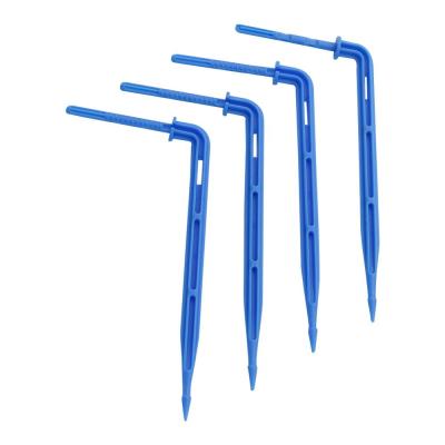 China Eco-Friendly Blue Curved Arrow Flower For 3/5mm Hose Garden Irrigation for sale