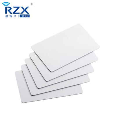 China Waterproof / Waterproof ISO14443A 13.56MHz MIFARE 1K RFID Classic White Blank Card for sale