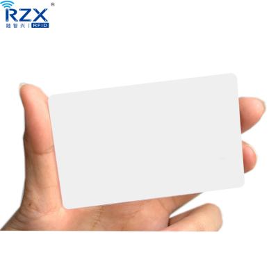 China Waterproof / Waterproof F08 Chip Access Control Card White RFID Key Card Printable Control Smart Card for sale