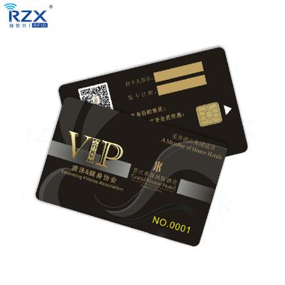 China Waterproof / Waterproof Hot Sales Customized Printing Smart Contact IC PVC Card for sale