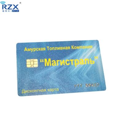 China Ticket Factory Price Dual Interface CPU FM1280 IC Chip Membership Card for sale