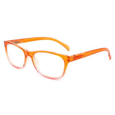 China Ultralight Thin Square Glasses Frame Ultralight Thin Reading Glasses With Spring Hinge for sale