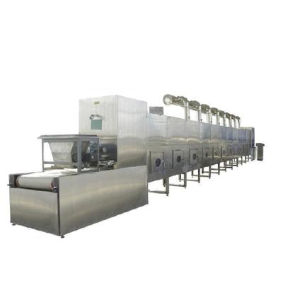 China Medicine Processing Factory Supply Mesh Belt Microwave Continuous Drying Machine for Pepper Spice Fish Bay Leaf for sale