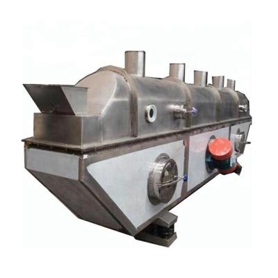 China Food& Beverage Hot Sale Fluidized Bed Hot Air Dehydrator Machine Continuous Vibrating Oven For Stillage Dryer Equipment for sale