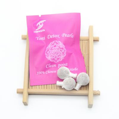 China Women Vaginal Tightening Supply Original Yoni Detox beads uterus wellness yoni beads private label yoni pad for sale