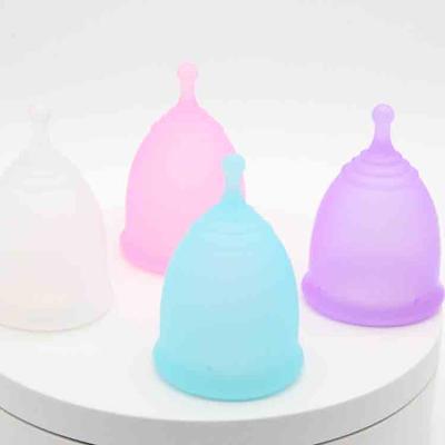 China Esterilizador Copa Silicone Portable Menstrual Care Menstrual Clean Menstrual Cup Soft Folding Menstrual Medical Cup for sale