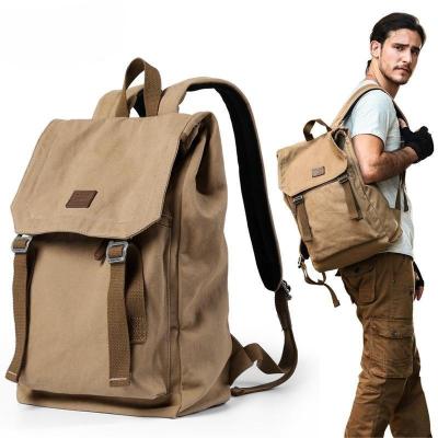 China arming & Trend female leisure university high school student backpack travel canvas bag large capacity disarmament man-computer backpack for sale