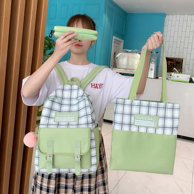 China Wholesale Harajuku Ulzzang Girl Central Institute of Statistics Girl Waterproof Cute Backpack Waterproof Female Korean Version for sale