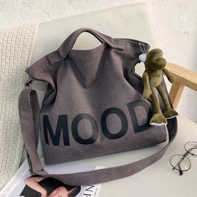 China Custom Reusable Fashion Eco Tote Bag Cotton Canvas Reusable Shopping Bag With Custom Printed Logo for sale