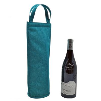 China Custom Waterproof Polyester Thermal Thermal Sports Bags Cooler Carrier Bottle Wine Cooler Bag For Bottle for sale