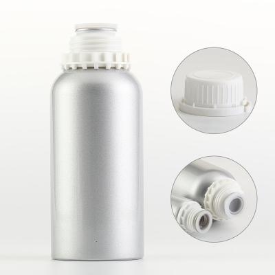 China Multifunctional Aluminum Essential Oil Bottle 100Ml 150mL 200ml 500ml 1000ml Matte Black Aluminum Foil Packaging for sale