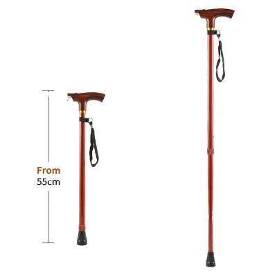 China Wholesale Custom Made High Quality Ergonomic Trekking Adjustable Multifunction Aluminum Tuobeis Poles Old Man Accessories Cane With Led Light For for sale